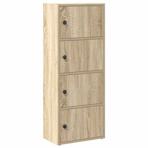 vidaXL Estanter&iacute;a de madera de ingenier&iacute;a roble sonoma 40x24x102 cm