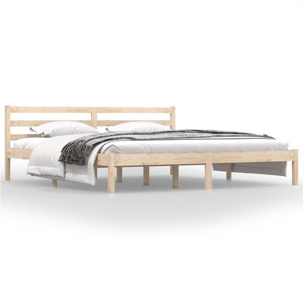 vidaXL Estructura de cama doble sin colch&oacute;n 180x200 cm