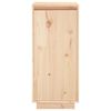 vidaXL Armario zapatero de madera maciza de pino 35x35x80 cm