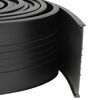 vidaXL Sello de Puerta de Garaje Negro 70 x 6 mm 4,5 m PVC