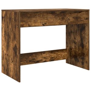 vidaXL Escritorio con caj&oacute;n con caj&oacute;n Roble Ahumado 100 x 50 x 78 cm