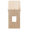 vidaXL Techo de cama infantil madera maciza pino 60x89x134,5 cm