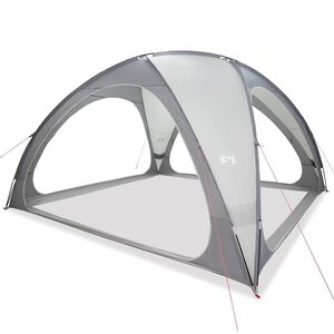 vidaXL Tienda de fiesta impermeable gris