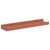vidaXL Estante de pared 4 pcs Rojo 40 x 9 x 3 cm Madera de ingenier&iacute;a