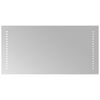 vidaXL Espejo de ba&ntilde;o con LED 30x60 cm