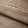 vidaXL Cortina opaca con ganchos terciopelo beige 290x245 cm