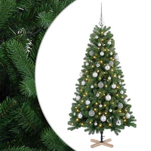 vidaXL &Aacute;rbol de Navidad artificial con bolas 120 cm 150 LED
