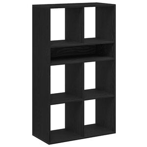 vidaXL Estanter&iacute;a madera ingenier&iacute;a negra 66x31x112 cm