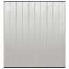 vidaXL Mosquitera para puerta 10 pzas cortina de malla negro 240x240cm