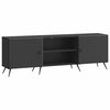 vidaXL Mueble de TV 150 x 31 x 50 cm Negro Madera de Ingenier&iacute;a