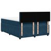 vidaXL Cama box spring con colch&oacute;n terciopelo azul 140x190 cm