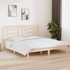 vidaXL Estructura de cama madera maciza 180x200 cm