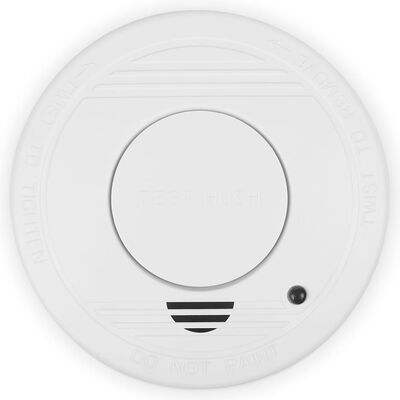 Smartwares Set de 4 detectores de humo blanco 10x10x3,5 cm
