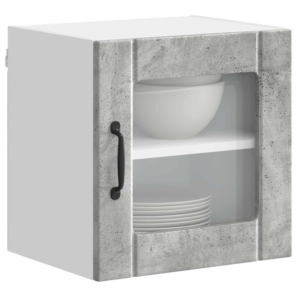 vidaXL Mueble de Cocina Lucca Gris Hormig&oacute;n 40 x 31 x 40 cm