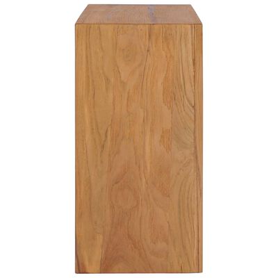 vidaXL Aparador de madera maciza de teca 80x30x60 cm