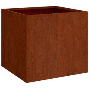 vidaXL Jardinera de acero corten 49x47x46 cm