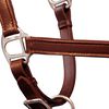 Ronzal/Cabestro de Cuero Marr&oacute;n Ajustable Para Caballo (Est&aacute;ndar)