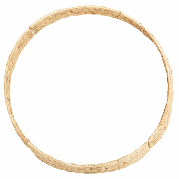 vidaXL Collar para &aacute;rbol de Navidad Marr&oacute;n 90 x 90 x 28 cm