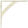 vidaXL Soportes para estanter&iacute;as de pared 12 uds. Blanco antiguo