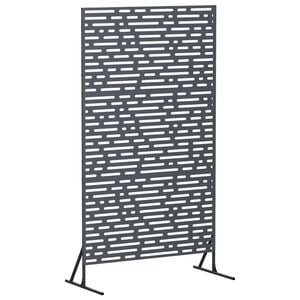 vidaXL Pantalla de Privacidad 100 x 50 x 180 cm Acero Gris antracita