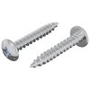 vidaXL Clavo autorroscante 2 uds. Recubierto de zinc 4 x 25 mm Acero