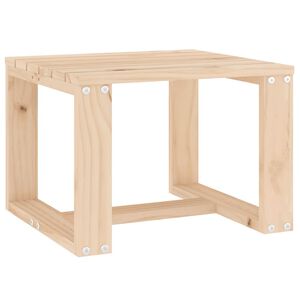 vidaXL Mesa auxiliar de jard&iacute;n madera maciza de pino 40x38x28,5 cm