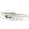 vidaXL Estructura de cama con cabecera 208.6 x 157.6 x 69.4 cm