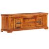vidaXL Mueble de TV de madera maciza de acacia 119x30x40 cm