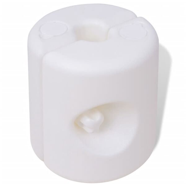 vidaXL Pesos para cenador/carpa 4 unidades pl&aacute;stico