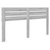 vidaXL Cabecero Gris Sonoma 200 cm Madera contrachapada