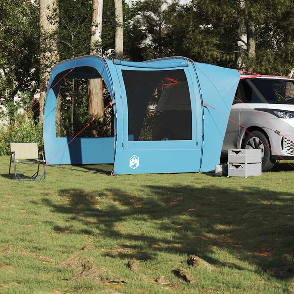 vidaXL Carpa para coche impermeable azul