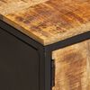vidaXL Mueble de TV madera maciza de mango rugosa 110x35x40 cm