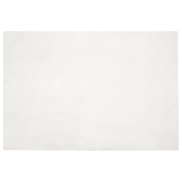 vidaXL Alfombra de Piel Sintética de Conejo Olite Crema 120 x 170 cm