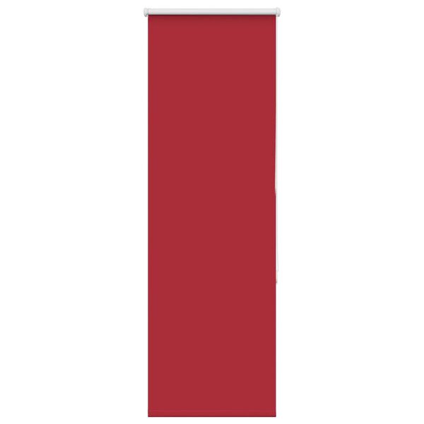 vidaXL Estor Enrollable Opaco Rojo 55x175 cm Tela Ancho 50,7 cm