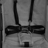 vidaXL Silla de paseo de bebé acero gris claro y negro