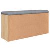 vidaXL Zapatero madera de ingenier&iacute;a roble Sonoma 102x32x50 cm