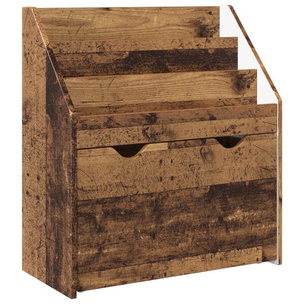 vidaXL Estanter&iacute;a para Ni&ntilde;os con caj&oacute;n Madera vieja 60 x 29,5 x 69 cm