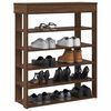 vidaXL Mueble zapatero madera de ingenier&iacute;a marr&oacute;n roble 80x30x98 cm