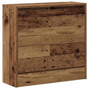 vidaXL Armario Zapatero 60 x 21 x 57 cm Madera de ingenier&iacute;a