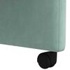 vidaXL Sillas de comedor 2 pcs Verde mar 58 x 65 x 98 cm Terciopelo