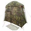 vidaXL Tienda de ducha para 2 personas impermeable camuflaje
