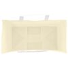 vidaXL Bolsas de papel con asas 50 uds amarillas 32x17x44 cm