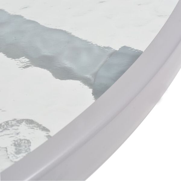 vidaXL Juego de comedor de jardín 6 piezas acero y textilene gris