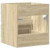 vidaXL Armario de lavabo madera ingenier&iacute;a roble Sonoma 41x38,5x45 cm