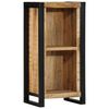 vidaXL Armario de Noche Marrón 40 x 30 x 80 cm Madera maciza de Mango