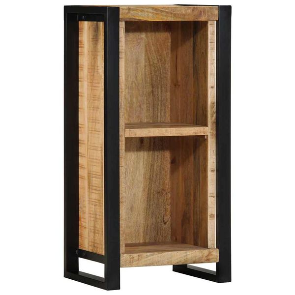 vidaXL Armario de Noche Marrón 40 x 30 x 80 cm Madera maciza de Mango