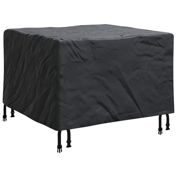 vidaXL Funda para muebles Liso Negro 60 x 60 x 45 cm tela