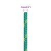 vidaXL Cuerda de barco polipropileno verde 2 mm 100 m
