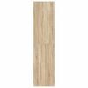 vidaXL Armario de madera contrachapada color roble 50x50x200 cm