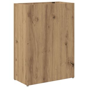 vidaXL Soporte de Sombrilla Roble artesanal 40 x 20 x 55,5 cm